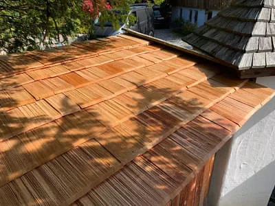 Holzschindelarbeiten Bild 29