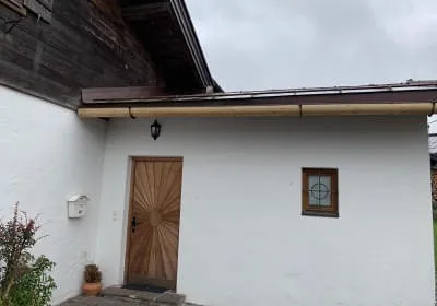 Holzdachrinnen Holzdachrinnen